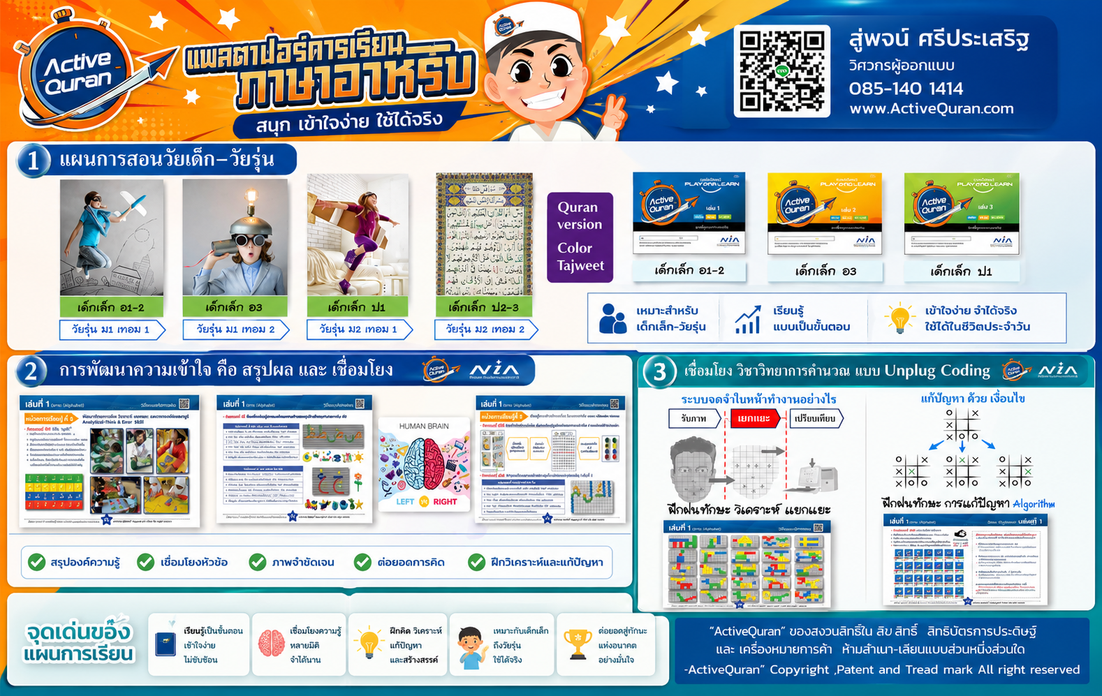 แผนการเรียนรู้ ActiveQuran ภาพที่ 1
